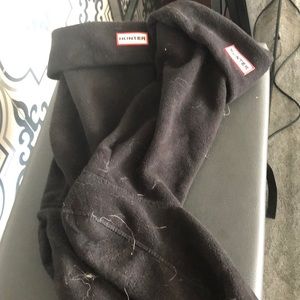 Black Hunter Boot socks